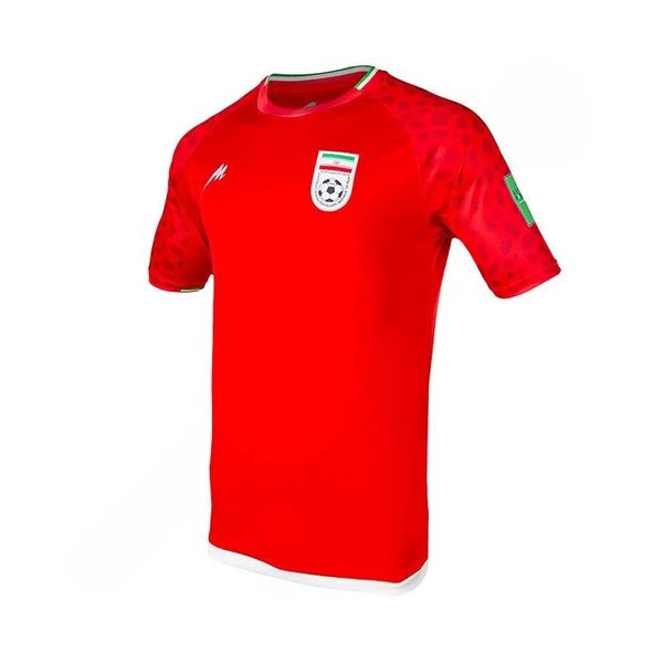 ست تی شرت و شلوارک ورزشی مردانه مدل فوتبال اول تیم ملی ایران جام جهانی2022 کد NK-6722