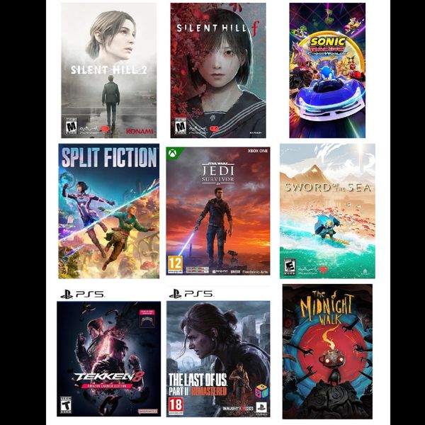 پکیج نصب بازی PS5 انتخابی