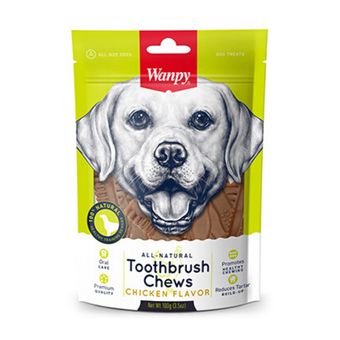 تشویقی سگ ونپی مدل  chicken toothbrush وزن 100 گرم
