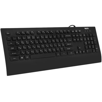 کیبورد تسکو مدل TK 8027 با حروف فارسی، سوییچ ممبران، Full-Size