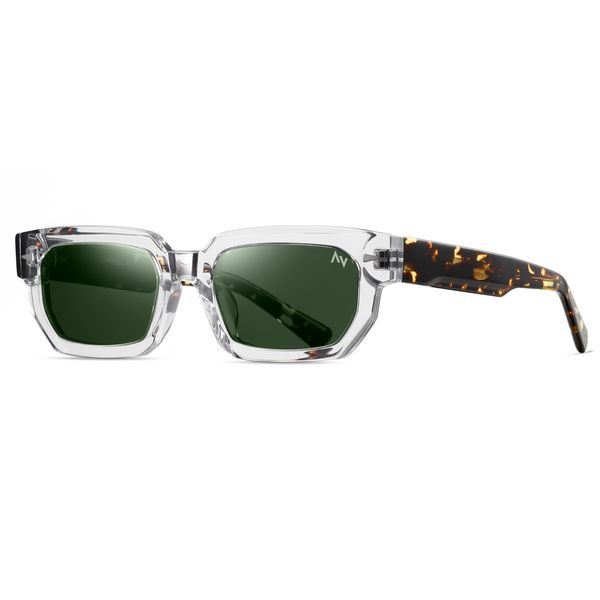 عینک آفتابی مستطیلی آلبرت وگ مدل S32129C3 Acetate Avantgarde Visionary