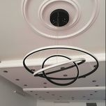 لوستر آویز شاهان تک مدل three circles2