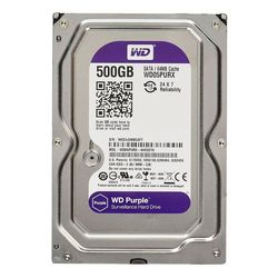 هارد اینترنال وسترن دیجیتال Western Digital Purple WD05PURX 500GB - در حد نو گارانتی شرکتی