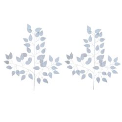 گل مصنوعی مدل برگ بنجامین مجموعه 2 عددی