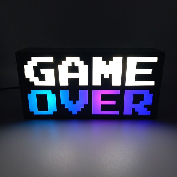 آیکون لایت طرح GAME OVER کد GAS-01