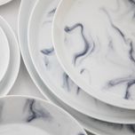 بشقاب غذاخوری زی مدل فرم اس 27 بلو استون درجه عالی بسته 3 عددی