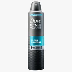 اسپری ضد تعریق داو DOVE مردانه رایحه Clean Comfort حجم 250 میلی لیتر