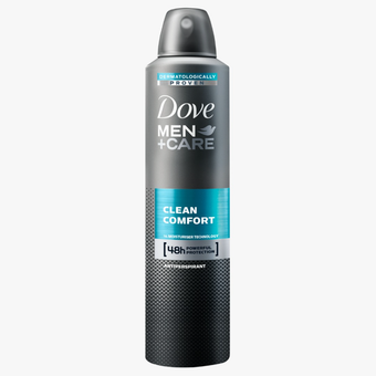 اسپری ضد تعریق داو DOVE مردانه رایحه Clean Comfort حجم 250 میلی لیتر