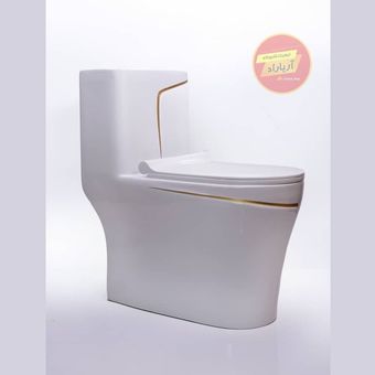 توالت فرنگی زمینی آداسا مدل آنجل سفید (درجه فرنگی را انتخاب کنید)