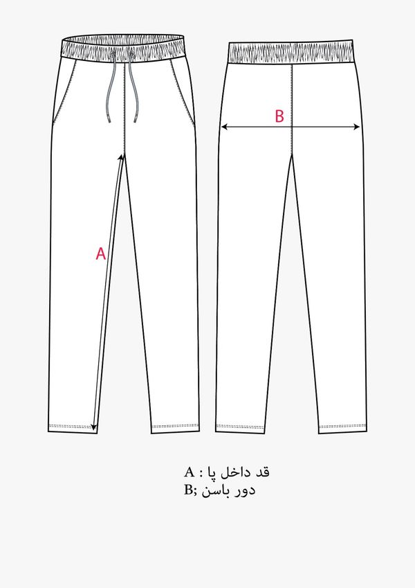 شلوار ورزشی زنانه کدW08431-601