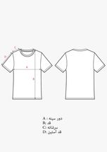 تیشرت مردانه کدM08583-006