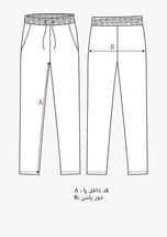 شلوار ورزشی زنانه کدW08501-400