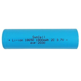 باتری لیتیوم یون سایز 18650 1800mAH 2C SunCell