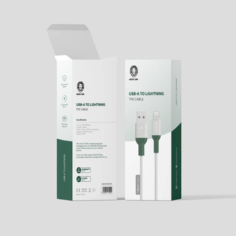 کابل Green Lion USB-A to Lightning TPE Cable گرین لاین