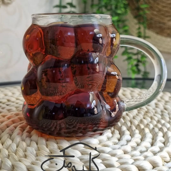 ماگ پیرکس طرح حبابی