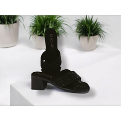 صندل زنانه مجلسی نیم لژ مدل آسمان (کیتو کیت)