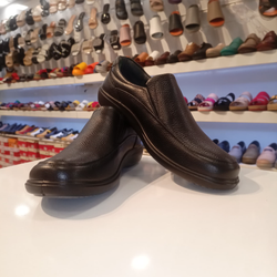 کفش چرم مردانه البرز مدل بورسا 358