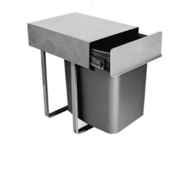 سطل زباله تک قلو