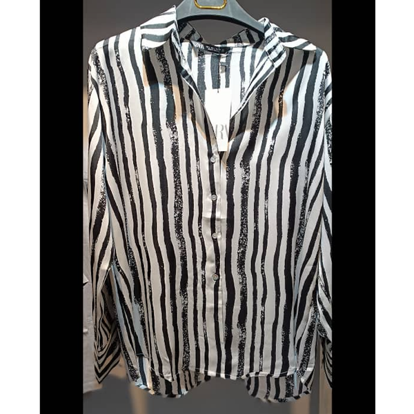 شومیز مجلسی زنانه ساتن ابریشم برند ZARA