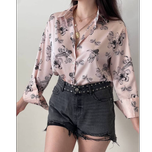 شومیز مجلسی زنانه ساتن ابریشم برند ZARA وارداتی