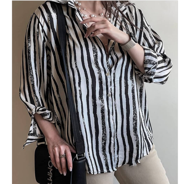 شومیز مجلسی زنانه ساتن ابریشم برند ZARA