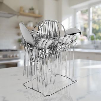 سرویس قاشق و چنگال 39 پارچه رزنتال مدل باواریا