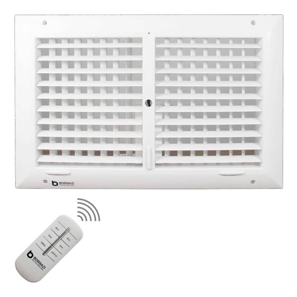 دریچه پخش هوا عرض ریموت دار 25