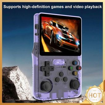 کنسول بازی پرتابل 64 گیگ مدل R36S پک اصلی + گلس اورجینال