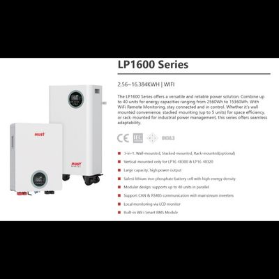 باتری لیتیوم ماست 10 کیلووات | Must 10kW Lithium Battery