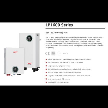 باتری لیتیوم ماست 10 کیلووات | Must 10kW Lithium Battery