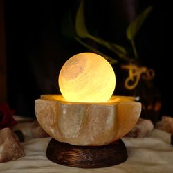 آباژور سنگ نمک کاسه دار k10