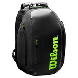کوله تنیس ویلسونWilson Super Tour Backpack Black/Green