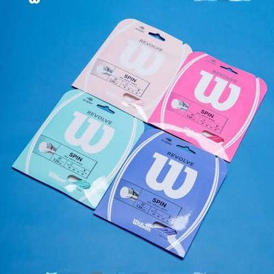 زه تنیس ویلسون Wilson tennis us open revolver spin 17 (رنگ صورتی)