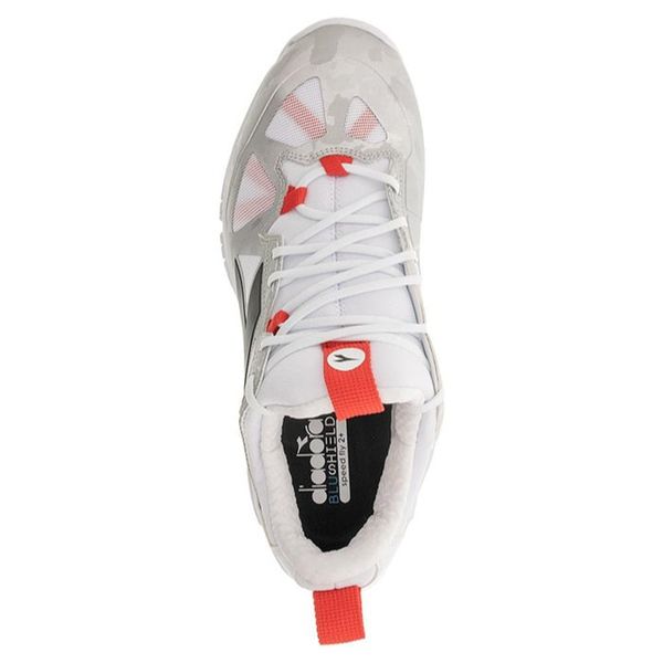 کفش تنیس دیادورا  Diadora Blushield Fly 2 Clay White/Hibiscus Red (38.5)
