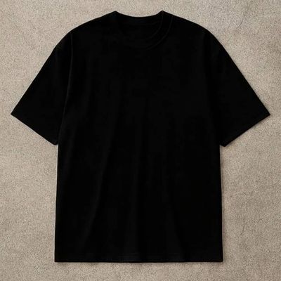تی شرت باکسی بیسیک رنگ مشکی