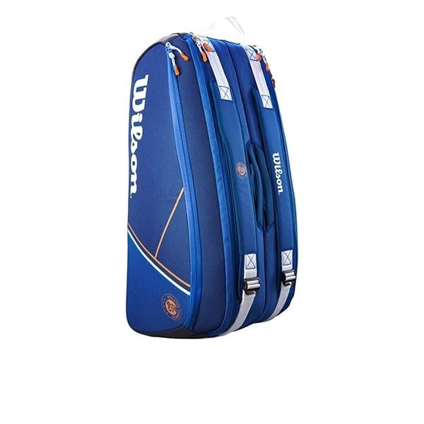 کیف تنیس ویلسونWilson Roland Garros Super Tour 9 Pack Racket Bag