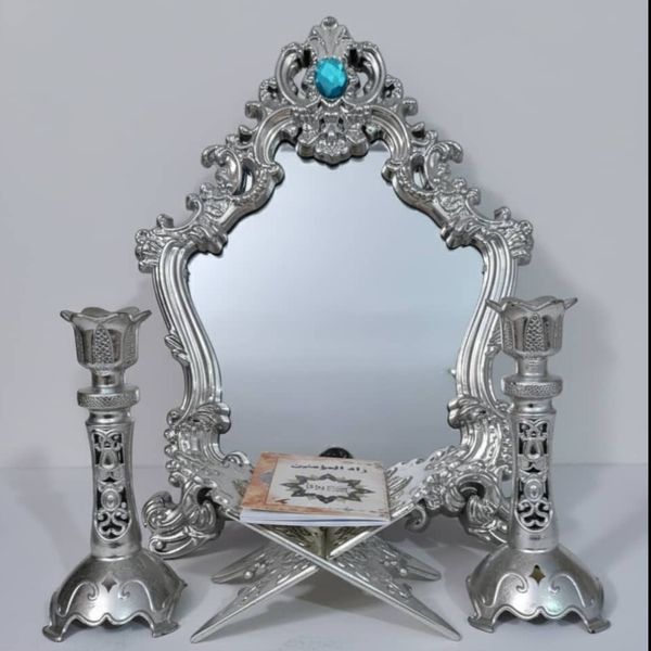 ست آینه و شمعدان هانا - شامل رحل و قرآن