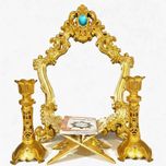 ست آینه و شمعدان هانا - شامل رحل و قرآن