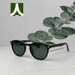 عینک آفتابی شیشه گرد شنل کد 268