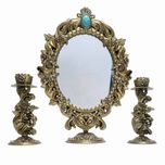 آینه و شمعدان یلدا - ست رومیزی کوچک