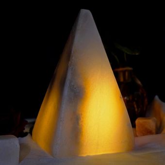 آباژور سنگ نمک هرم مدل H1