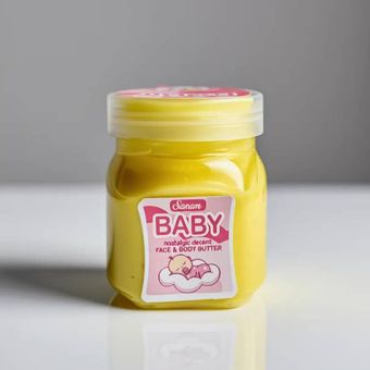 کره بدن جومتام مدل بی بی موزی حجم 300 میلی لیتر