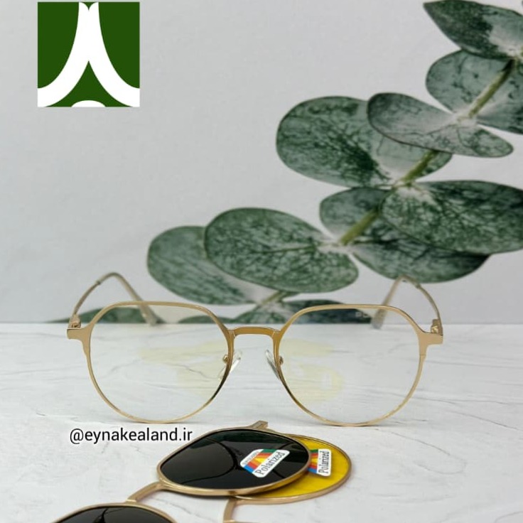 عینک کاوردار تیتانیومی کد 286