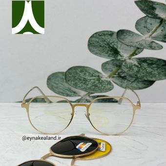 عینک کاوردار تیتانیومی کد 286