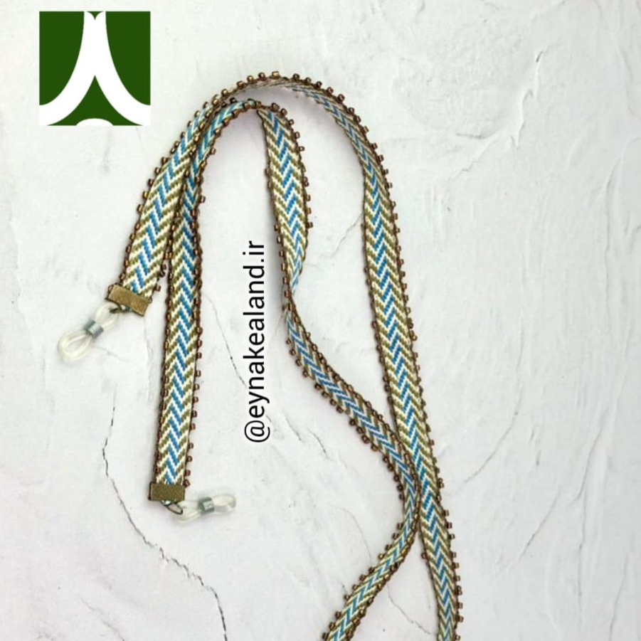 بند عینک پارچه ای برجسته فروشگاه عینک آلند کد 124