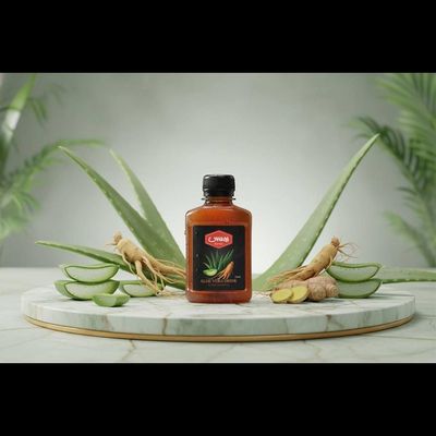 نوشیدنی جنسینگ آلوئه ورا انرژی زا طبیعی(ارسال ده عدد و بیشتر رایگان)