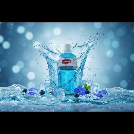 نوشیدنی پت تیکه نارگیل طعم بلوبری