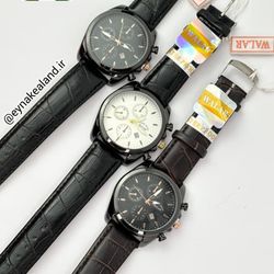 ساعت مردانه بند چرم والار کد 110