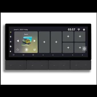 تاچ پنل صوتی اندروید 6.2 اینچ TUYA با هاب زیگبی