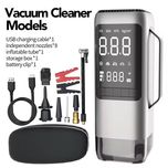 جامپ استارتر و پمپ باد و جارو شارژی خودرو مدل 9366B